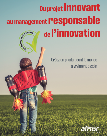 Couverture du livre "du projet innovant au management responsable de l'innovation"